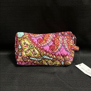 Vera Bradley Multicolor Paisley Cosmetic Bag